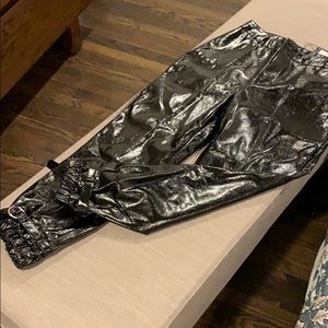 Nasty Gal vinyl trousers